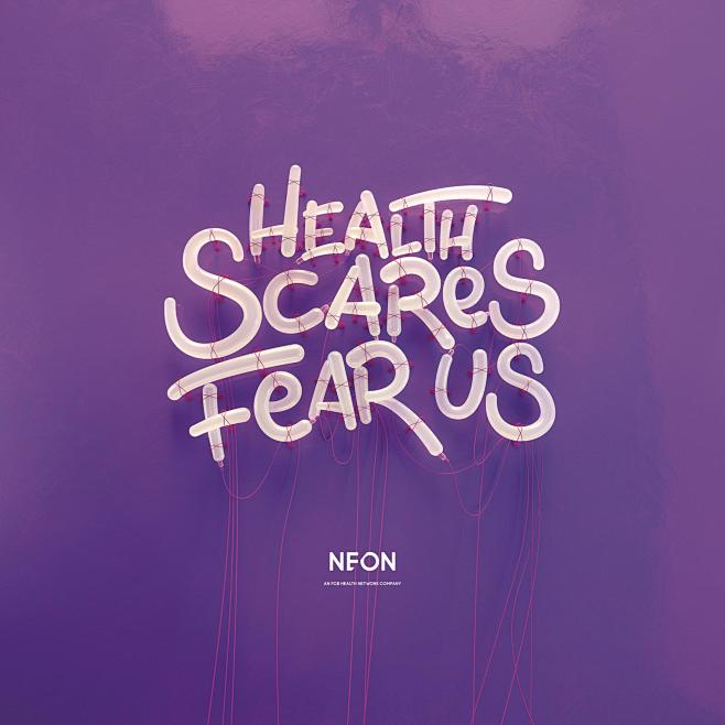 NEON Print Ad - Fear