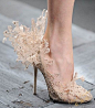 Valentino Couture Lace Shoes, Valentino, Valentino Garavani, fashion, haute couture, womenswear, dress, gown, couture, catwalk, runway, designer: