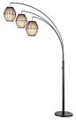 Bronze Floor Lamp: Maui 82 in. Arc Floor Lamp 4026-26 contemporary floor lamps