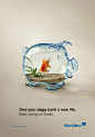 Nordea Bank: A new life for piggy bank, Goldfish