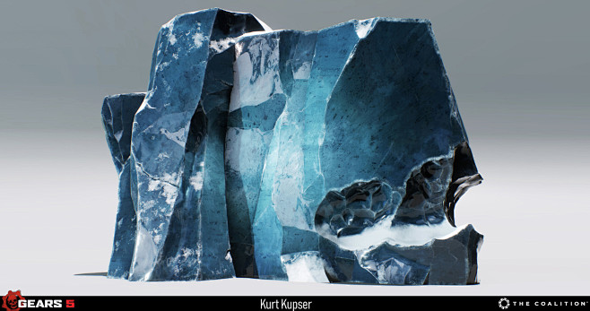 Ice Cliff asset made...