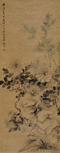 张熊——花鸟画欣赏   |   
张熊(1803—1886)，又名张熊祥，字寿甫，亦作寿父，号子祥，晚号祥翁，别号鸳湖外史，鸳湖老人，鸳湖老者，鸳鸯湖外史，西厢客。别署清河伯子，髯参军。室名银藤花馆。秀水(今浙江嘉兴)人。他的花鸟、草虫、蔬果、人物、山水都很有功力，精篆刻，绘画注重写生，亦善八分书。与任熊、朱熊合称"沪上三熊"。