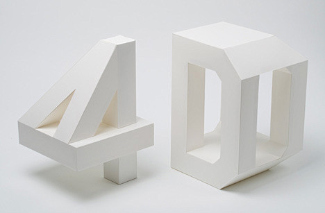 4D typography by Lo ...