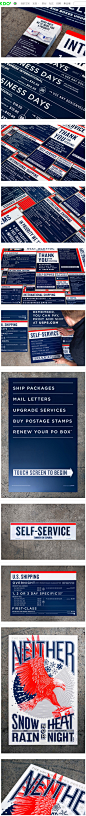 USPS美国邮政品牌视觉设计 设计圈 展示 设计时代网-Powered by thinkdo3 #设计#
