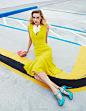 [Nika Lauraitis Gets Colorful in Miami for Grazia Italy by...] 