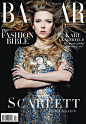 karl lagerfeld bazaar australia——Scarlett Johansson in Dolce and Gabbana