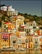 Walls... / Symi, Dodecanese, Greece