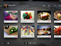 foodie for IPad by Keenan Wells | Pad UI