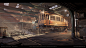 Tram Depot, Grigoriy Karmatskiy : Tram depot scene I created during CGMA UE4 Modular Environments class.
I was inspired by The Order 1886 and an illustration "The Day the Wires Came Down" by Benjamin Carre.
Thanks a lot to Clinton Crumpler for t