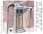 国外大师建筑手绘 素描 速写 绘画 (73)