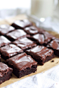 fudgy zucchini brownies