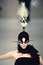 Jodie Kidd, Philip Treacy F/W 1997 Haute Couture: 