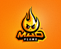Mad Flame 火焰 人 表情 卡通 插画 火把 小火 游戏 小游戏 立体 3d  商标设计  图标 图形 标志 logo 国外 外国 国内 品牌 设计 创意 欣赏