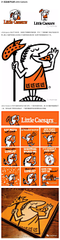 2018年品牌形象设计榜4——注意类最佳
01 美国披萨品牌 Little Caesars
采集@随手科技DESSSIGN