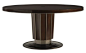 Bill Sofield Collection Sutton Round Dining Table @ Baker Furniture - Suite 60 in Michigan Design Center: 