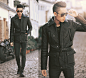 Mike Quyen - Zara Jacket, Prada Sunglasses - All black