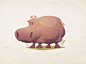 Animal characters : Some vector illustrations of animal characters.