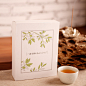 一盏花间的茶（春浅）特级高山绿茶养生花茶岭南原创礼品裱布包装-淘宝网