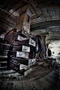 old abandoned clothing factory in Maryland