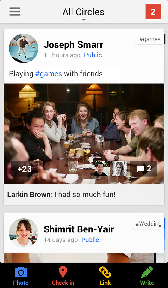 Google+新版应用，来源自黄蜂网ht...