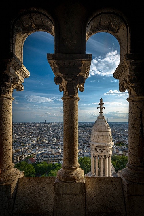 从圣心堂看巴黎