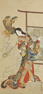 川边Kyosai（1831-1889），日本河锅暁斎