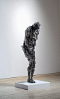 Antony Gormley    (England 1950– )    Title      Haft   Year      2007  Media category      Sculpture   Materials used      mild steel blocks  Dimensions        165.0 x 48.0 x 60.0cm