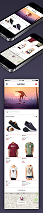 Skatestore on Behance