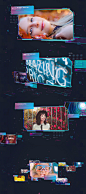 Neon Mood (After Effects project) on Behance