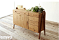 emvo丨日式家具丨北欧风格丨餐边柜丨实木柜丨收纳柜OM-7776边柜