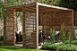 Cedar Pavillion, modern & clean softened by planting and trees | Flickr - Photo Sharing!: 