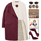 A fashion look from December 2015 featuring wool coat, Zara and short skirts. Browse and shop related looks.