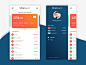 WhatSpend App - Manage Your Finances : A concept app that allows users to monitor the transactions on their cards.