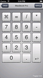 数字键盘遥控器手机应用APP界面设计