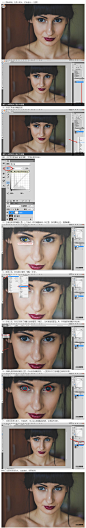 眼睛美化，教你如何让眼睛更有神采_化妆美容_photoshop教程
