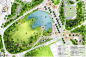 绿色核心、科普基地、运动中心-天津西青区某中心公园设计方案国际征集