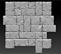 Zbrush Brick Sculpt TileableTexture