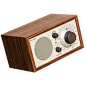 Tivoli wood and silver Model One radio