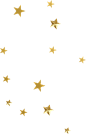 金色 星星 装饰 漂浮元素免抠png图片壁纸
