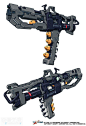 二千七百多张现代科幻武器枪械参考 CG游戏插画设定原画参考素材