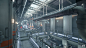 Station 19 -- Sci-fi Level Design, Nic Belliard : Hi! <br/>I would like to present my first ever sci-fi level 'Station 19' for my level editing exam.<br/>'The Station is used to load and unload anonymous cargo from Trains.'<br/>The key o
