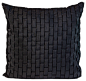 Bricks Indoor Decor Cushion Black modern pillows