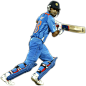 Cricket player PNG