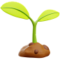 Plant 3D Illustration