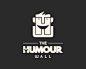TheHumourWall标志 THW字母 笑脸 幽默 人物 抽象 微笑