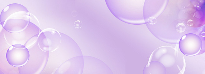 紫色浪漫泡泡婚庆背景背景图片素材
