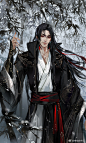 魔道祖师#忘羡##蓝忘机##魏无羡# 更个阿羡就当是贺图吧，祝大家新年快乐，万事如意呀 ​​​​