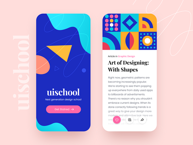 UISchool - app UI bl...