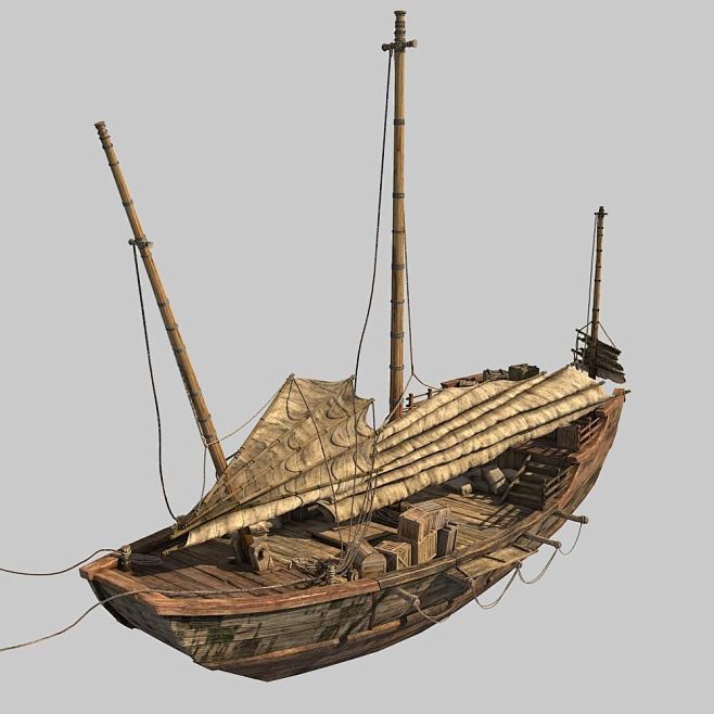 Chinese Boat | 3D mo...