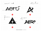 Aerospace - Sketch logo icon typography drawing mark ios sketch identity branding illustration